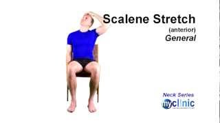 Neck Series  Anterior Scalene Stretch [upl. by Atims]