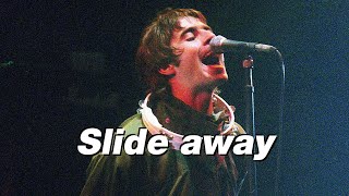 Oasis  Slide Away Live at Glastonbury 1995가사 해석 [upl. by Formenti]