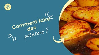 Comment faire des potatoes en découpant ses pommes de terre [upl. by Eatnwahs]