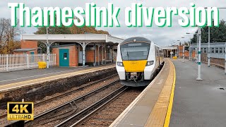 Thameslink Diversions at Selhurst 12 November 2023 [upl. by Arika]