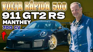 O NOVO RECORDE DA VOLTA RÁPIDA  VR 500 COM PORSCHE 911 GT2 RS BY MANTHEY [upl. by Anrat]