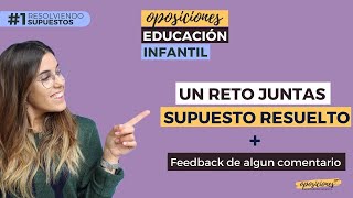 Resolviendo un SUPUESTO PRÁCTICO 📝oposiciones educación infantil [upl. by Nahgen958]