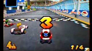 Mario Kart DS Teams on Wifi [upl. by Monika330]