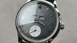 JaegerLeCoultre Master Calendar Ruthenium Dial Q147347 Jaeger Lecoultre Watch Review [upl. by Kipton751]