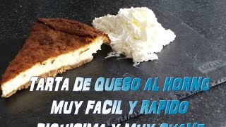 tarta de queso crema o philadelphia al horno [upl. by Onifled]