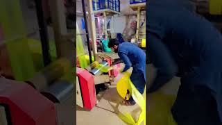 PLASTIC SHOPER BAGS FACTORY viralvideo machine plasticbag youtubeshorts [upl. by Enitnelav]