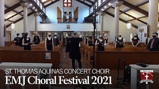 STA Concert Choir 20202021  EMJ Choral Festival [upl. by Barrie]