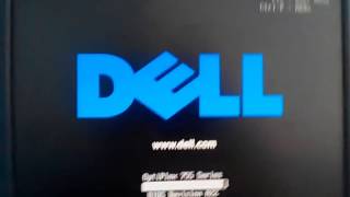 Dell 755 A22 BIOS Settings [upl. by Mas]