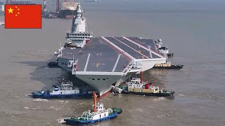 Chinas Fujian Supercarrier Is Preparing For Combat  Progress Update [upl. by Mlawsky709]