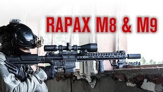 ¿QÚE NECESITA UN DMR de AIRSOFT PARA SER EL MEJOR  SECUTOR RAPAX M8 amp M9 [upl. by Othello]