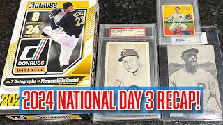 2024 National Sports Collectors Convention Day 3 Recap [upl. by Ulysses216]