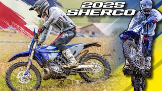 RIDING THE 2025 SHERCO SE 300 🇫🇷 2 STROKE WIDE OPEN [upl. by Karilla810]