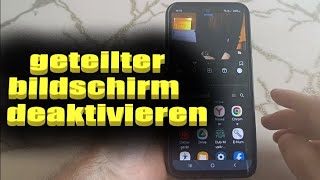 Samsung geteilter bildschirm deaktivieren [upl. by Fazeli473]