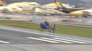 AS350 Autorotation Touchdown  We have made a Re Edit of this 2010 video [upl. by Gratianna291]