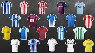 All New La Liga Kits Season 20172018 [upl. by Anirhtak]