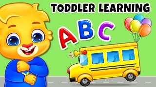 Learn ABC Colors Sing Nursery Rhymes Kids Songs amp More With Lucas  Toddler Learning Videos [upl. by Nnylatsirk]