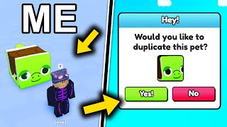 😲TUTORIAL🔥 How To DUPE PETS in Pet Simulator 99 [upl. by Ameer]