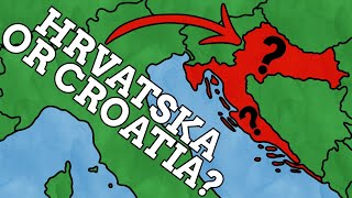 Why Is Hrvatska Called Croatia In English [upl. by Dasi]