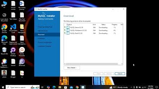 How to download and Install MYSQL Server 8039 and MYSQL Workbench 8038 on Windows 10 [upl. by Yerfej706]