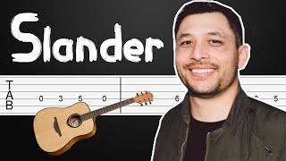 Love Is Gone  Slander ft Dylan Matthew Guitar Tutorial Guitar Tabs Guitar Lesson [upl. by Fechter]