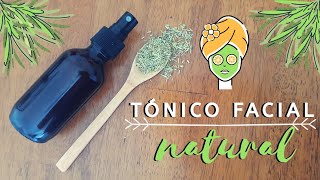 🍃 Tónico facial natural para piel grasa  y mixta  Craftingnaturals [upl. by Naara]