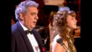 Charlotte Church and Placido Domingo  Oh Holy Night Live [upl. by Refynnej]