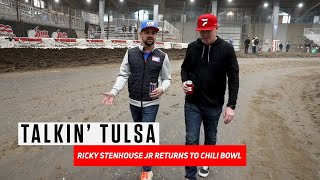 Ricky Stenhouse Jr Back At The Chili Bowl  Talkin Tulsa [upl. by Colet]