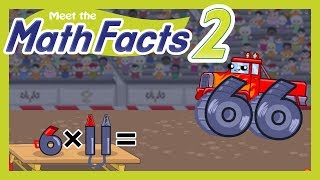 Meet the Math Facts Multiplication amp Division  6 x 11  66 [upl. by Zeba]