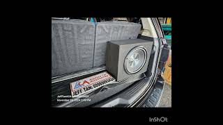 Isuzu MUX  Pioneer sub amp amp  ACA [upl. by Shannah643]