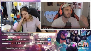 ItsSkyLOL reacts to quotBAN PEWDIEPIEquot [upl. by Nahsyar]