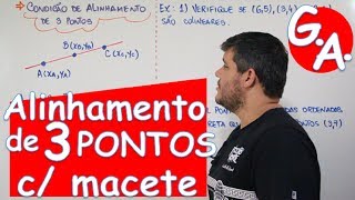 G A ALINHAMENTOS DE PONTOS c macete [upl. by Brader509]