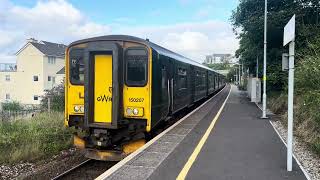 GWR Class 150s Carbis Bay 14072023 [upl. by Knuth]