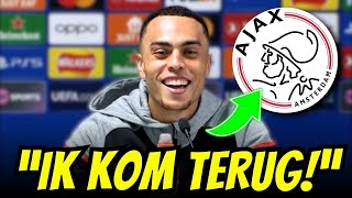 Sergiño Dest KEERT TERUG Ajax haalt VERDEDIGER terug naar huis  Ajax Laatste Nieuws [upl. by Ireland173]