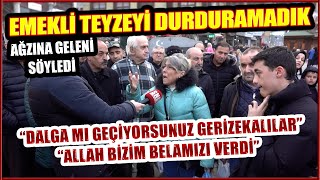 EMEKLİ TEYZEYİ DURDURAMADIK AĞZINA GELENİ SÖYLEDİ [upl. by Eentroc]