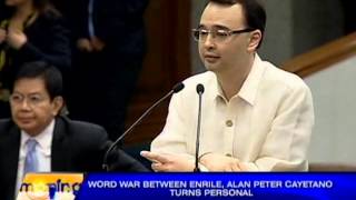 Enrile vs Cayetano word war [upl. by Reham235]