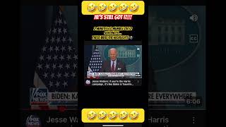 😴SLEEPY JOE 🥴SLOPS AGAIN music trending funny funnymemes news kamala shorts memes meme [upl. by Idahs762]