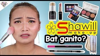 FTW SHOOKT AKO SA SHAWILL MAKEUP  FULL FACE ITO [upl. by Irrabaj]