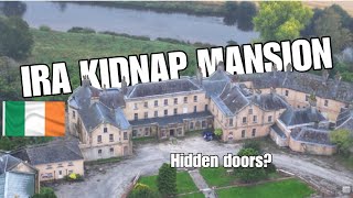 Overnight in Irelands LARGEST abandoned mansion  owners abducted by IRA Knocklofty house [upl. by Avla]