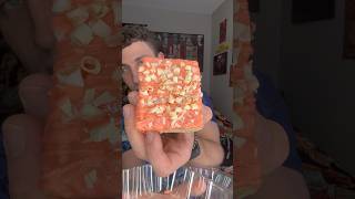 Eating The Most UNIQUE Rice Krispies Treat 😮 ricekrispietreats dessert [upl. by Sheline951]