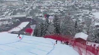 Horror Crash Streif 2016  Axel Lund Svindal [upl. by Loydie]