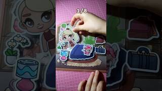 NEW House🏘️ avatarworld quietbook kawaii wednesday papercraft short diy ART brunomars rosé [upl. by Kaliski437]