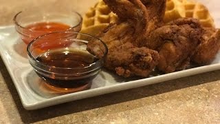 The Best Chicken and Waffles  How to Make Chicken and Waffles [upl. by Plumbo]