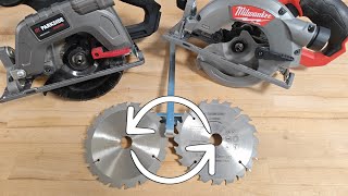 Parkside Performance vs Milwaukee with Swapped Saw Blades [upl. by Ravahs]