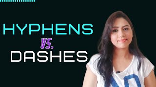 Hyphens vs Dashes  Different Types of Dashes  How to enter big and small dashes [upl. by Anak475]