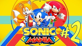 SONIC MANIA  Parte 2 Fases Malucas e Chefões Pirados   Nintendo Switch  Playthrough [upl. by Harness]