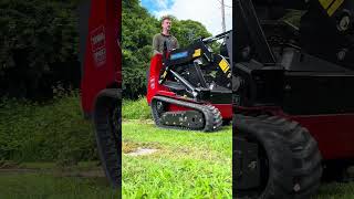 Grapple Bucket Attachment being used on the Toro Dingo TX1000 Turbo Mini Skid Steer Loader toro [upl. by Benoite]