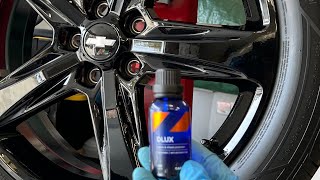 Ceramic Coating Wheels with CarPro DLUX [upl. by Elana]