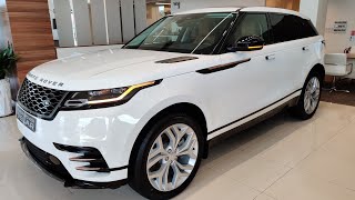 2022 Range Rover Velar R Dynamic White Color  Wild Luxury SUV Exterior and Interior Details [upl. by Jaret]