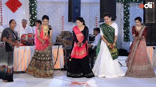 Dandiya Raas  Beautiful wedding  Maher Wedding  Kadchha Family  Deep Weds Tejal  Porbandar 2023 [upl. by Ocsinarf993]