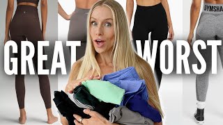 I Tried Every Popular Workout Legging which is for you [upl. by Asaph37]